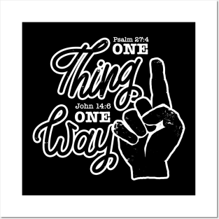 What is Your One Thing? Posters and Art